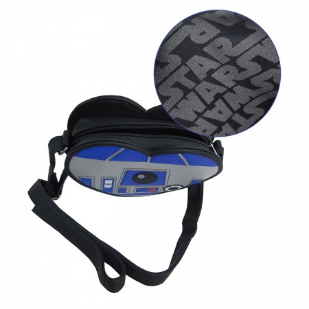 Star Wars R2D2 Heart Faux Leather Crossbody Bag