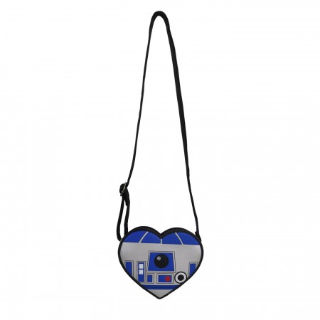 Star Wars R2D2 Heart Faux Leather Crossbody Bag