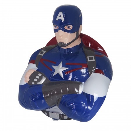 Captain America Ceramic Bust Bank