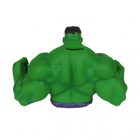 Hulk Angry Face Bust Bank