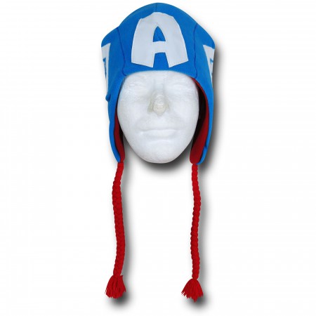 Captain America Costume Laplander Beanie