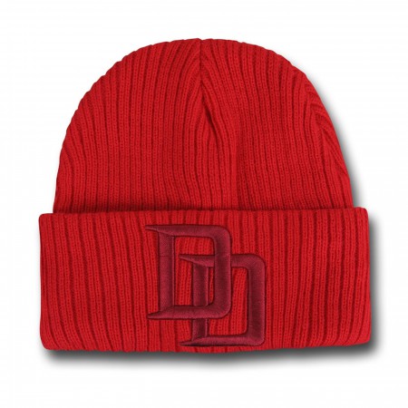 Daredevil Symbol Cuff Beanie