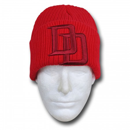 Daredevil Symbol Cuff Beanie