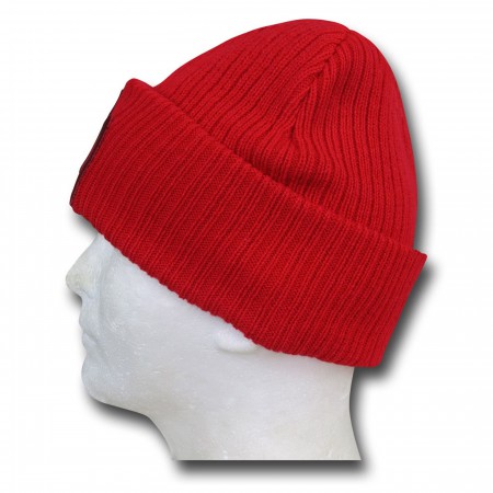 Daredevil Symbol Cuff Beanie