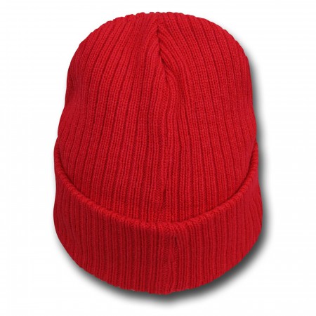 Daredevil Symbol Cuff Beanie