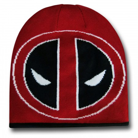 Deadpool Symbol Reversible Beanie