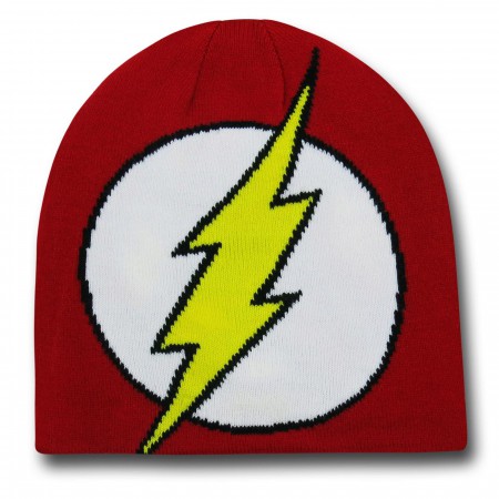 Flash Symbol Reversible Beanie