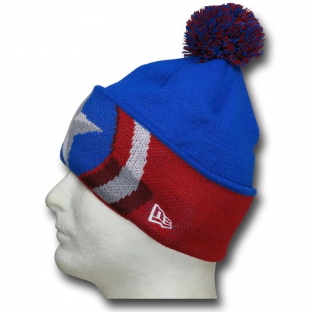 Captain America Symbol Major Cuff Beanie