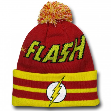 Flash Hero Logo Point Knit Beanie