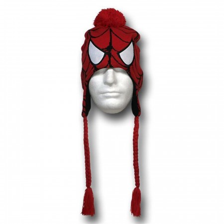 Spiderman Costume Mask Peruvian Beanie