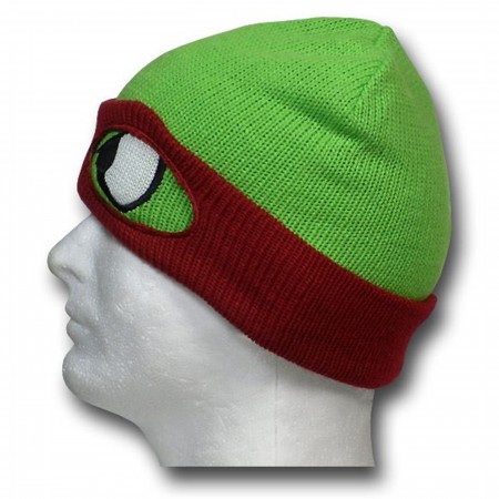 TMNT Raphael Costume Mask Beanie