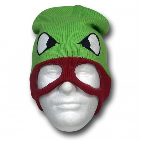 TMNT Raphael Costume Mask Beanie