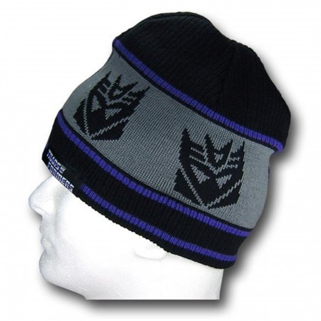Transformers Autobot and Decepticon Reversible Beanie