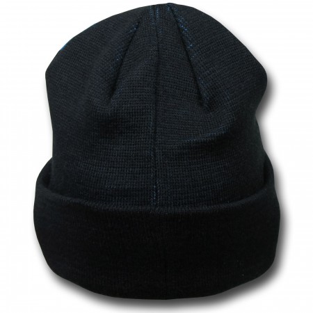 Nightwing New Era Big Symbol Black Knit Beanie