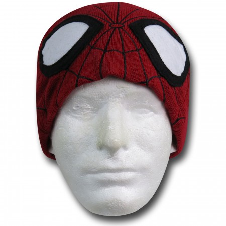 Spiderman Mask & Eyes Beanie