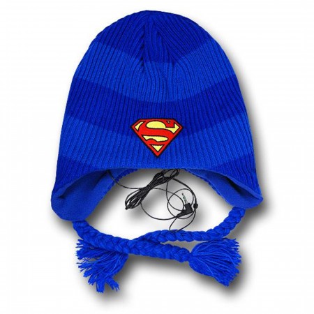 Superman Striped Headphone Peruvian