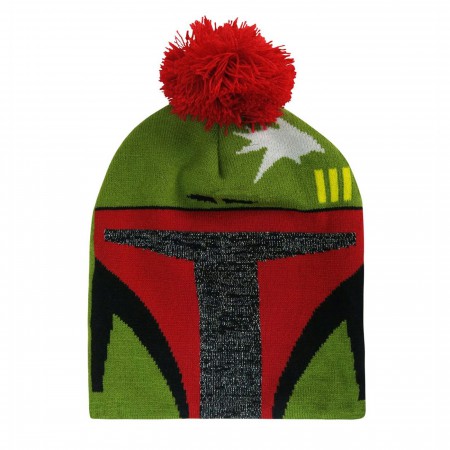 Star Wars Boba Fett Glitter Slouchy Beanie