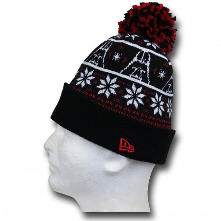 Star Wars Vader Knit Pom Pom Beanie