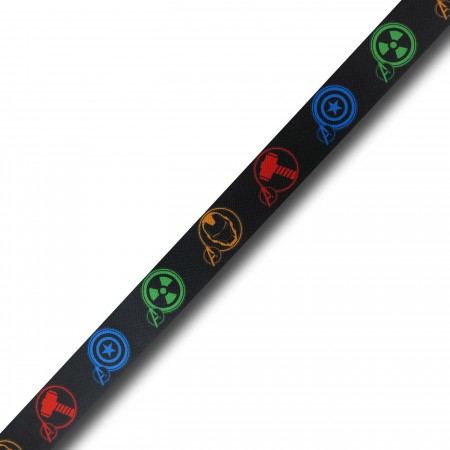 Avengers Color Symbols Seatbelt Belt