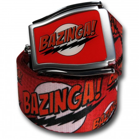 Big Bang Theory Bazinga Adjustable Belt