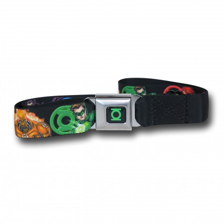 Green Lantern Spectrum Seatbelt Belt