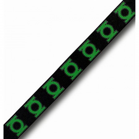 Green Lantern Symbols Black Web Belt