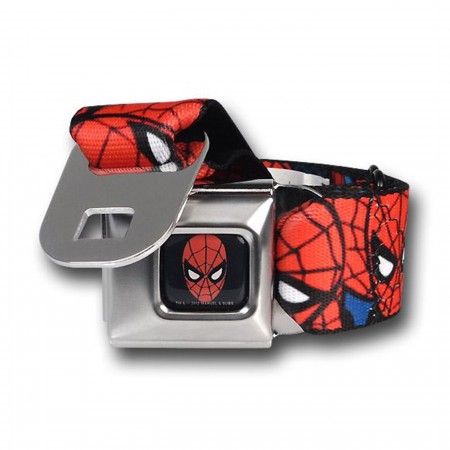 Spiderman Faces Seatbelt Belt