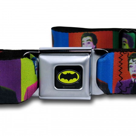 Batman 66 Joker Boxes Seatbelt Belt