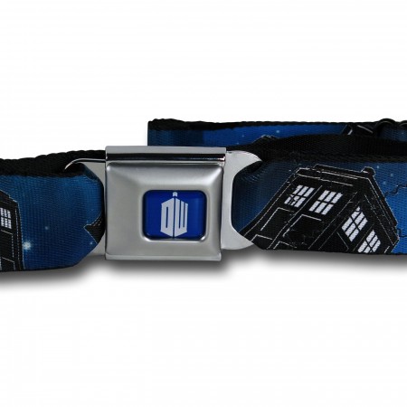 Doctor Who Repeating Tardis Seatbelt Belt