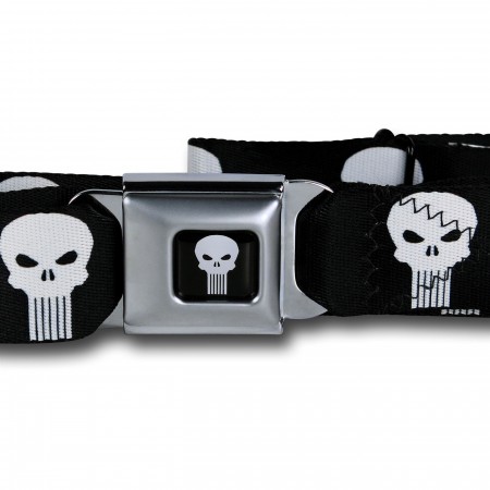Punisher Symbols Seatbelt Belt