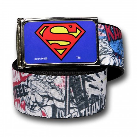 Superman Comic Web Belt