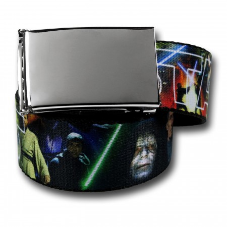 Star Wars Movie Scenes Web Belt