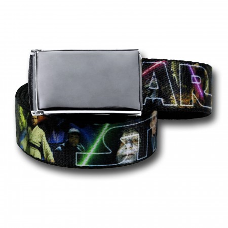 Star Wars Movie Scenes Web Belt