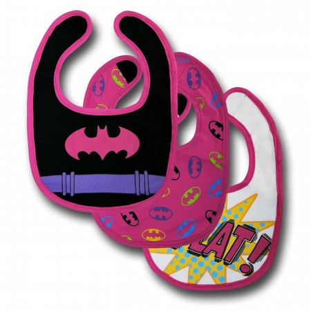 Batgirl Bib 3-Pack