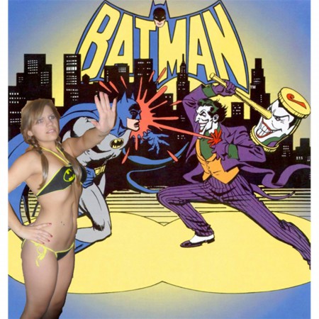 Batman Bandeau Bikini Women's Swimsuit