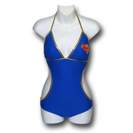 Supergirl Monokini One-Piece Women's Swimsuit