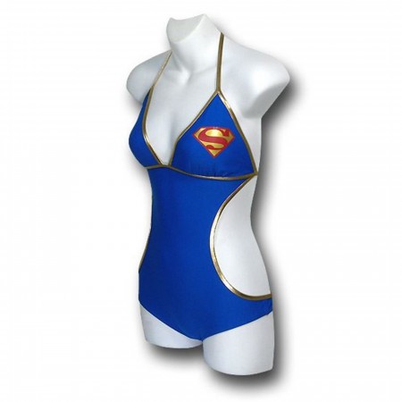 Supergirl Monokini One-Piece Women's Swimsuit