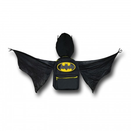 Batman Hooded & Winged Backpack