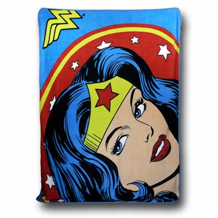 Wonder Woman Fleece Throw Blanket