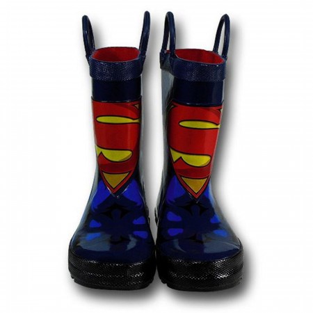 Superman Kids Costume Rain Boots