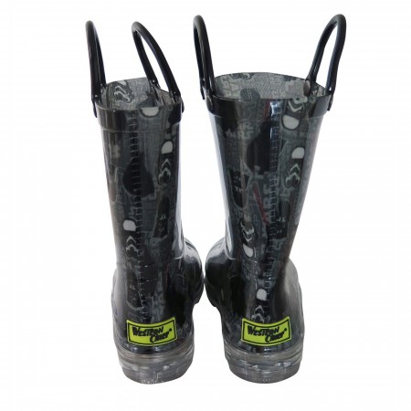 Star Wars Darkside Lighted Kids Rain Boots