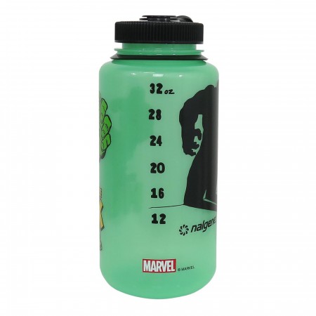 The Incredible Hulk Nalgene Tritan 32oz Water Bottle