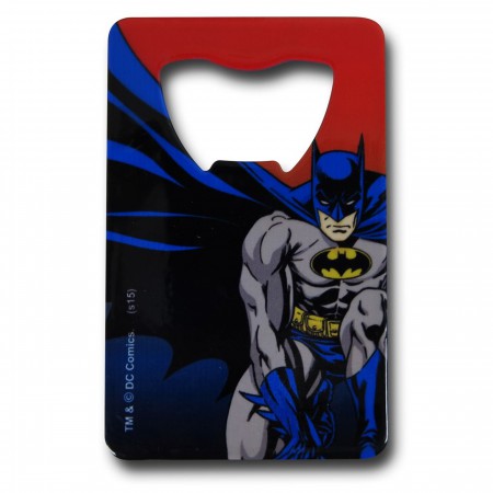 Batman Credit Card Bottle Opener