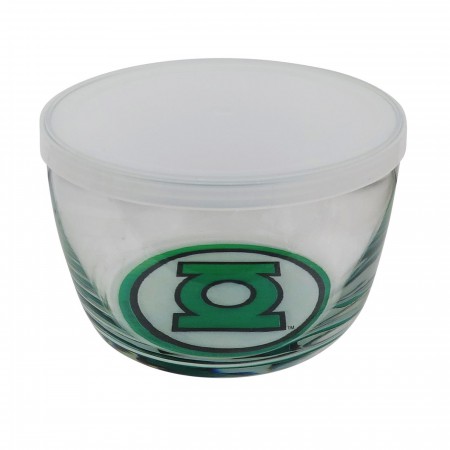Green Lantern 16oz Glass Storage Bowl with Lid