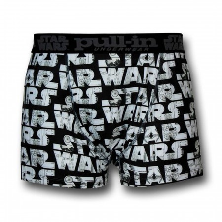 Star Wars Logo Pull-In Boxer Briefs