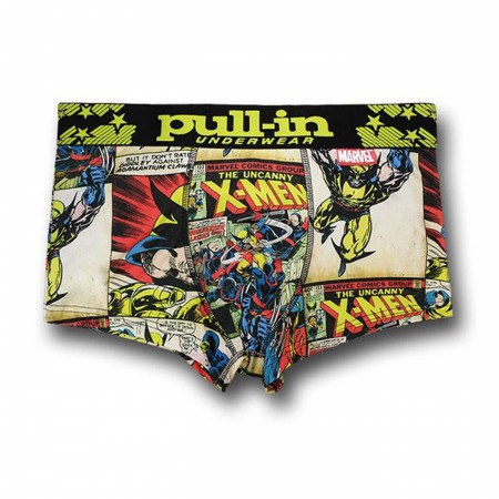 X-Men & Wolverine Mens Pull-In Boxer Briefs