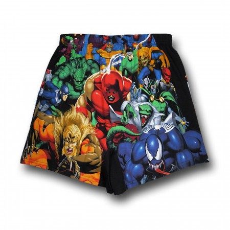 Marvel Heroes and Villains Boxer  Shorts