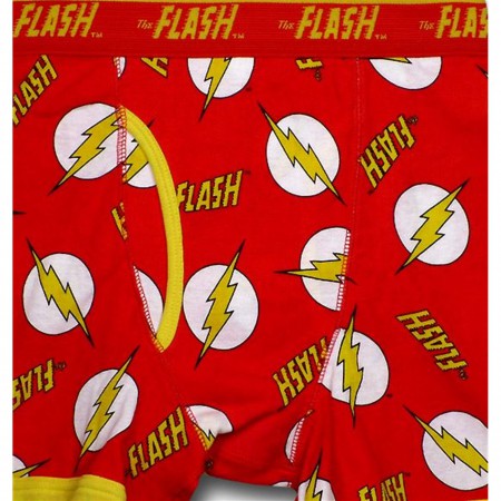 Flash Symbol Collage Boxer Briefs