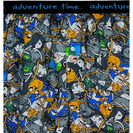 Adventure Time Jake & Finn Print Boxers