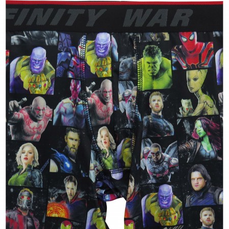 Avengers Infinity War Men's Sublimated Boxer Briefs